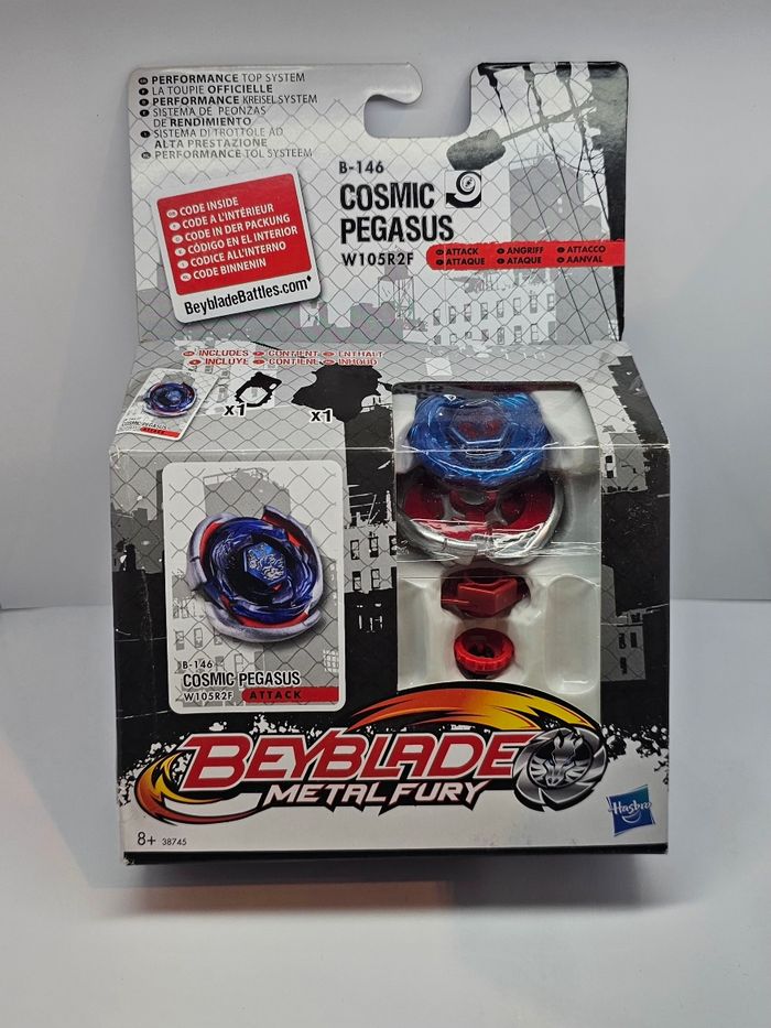 Toupie Beyblade Métal Fury Cosmic Pegasus