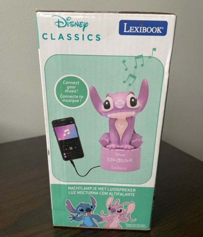 Enceinte Bluetooth veilleuse stitch - photo numéro 2