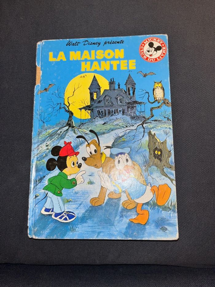 Livre pour enfants Disney club du livre la maison hantée
