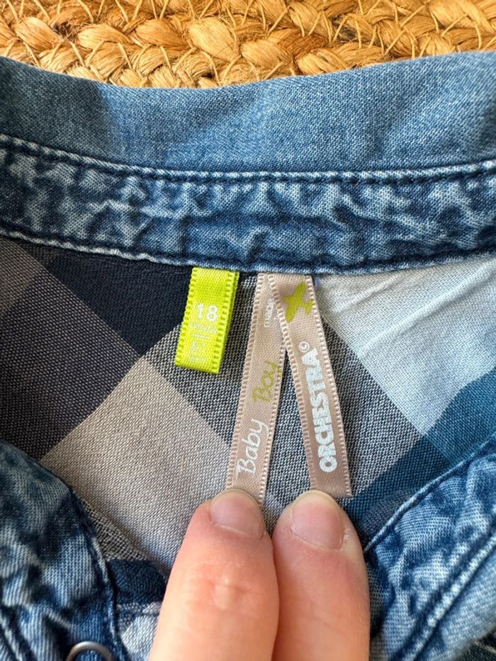 Chemise jean 18 mois - photo numéro 5