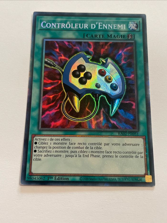 Yu-Gi-Oh! Contrôleur d'Ennemi : CR RA02-FR051 - photo numéro 2