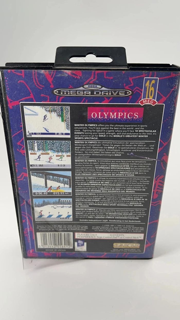 Winter Olympics - Jeu Megadrive - PAL FR - sans notice - photo numéro 3