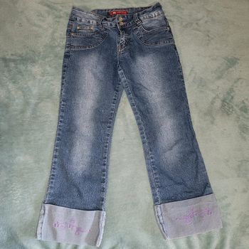 Pantacourt Short Bernuda Vintage Femme Broderie 🩳 Ladevo - Taille L