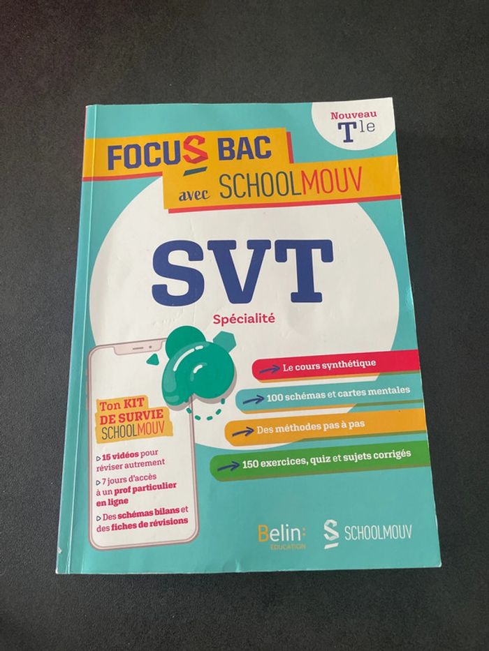 Schoolmouv svt terminale bac sciences spécialité