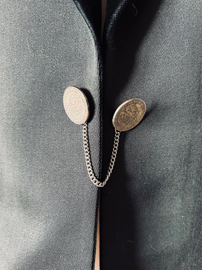 🔘Magnifique blazer autrichien traditionnel pure laine vierge Austrian tyrolean pure new wool blazer🔘 - photo numéro 8