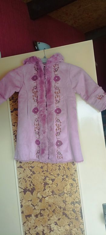 Manteau a capuche fille 2 ans