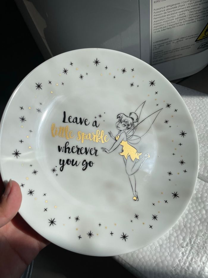 Assiettes tinker bell Disny - photo numéro 5