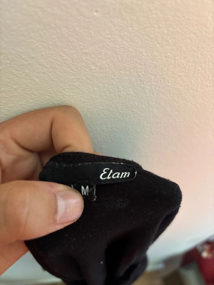 T-shirt sans manches femme taille M de marque Etam - photo numéro 4