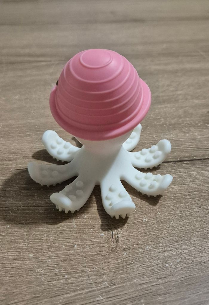 Pieuvre de dentition en silicone - photo numéro 5