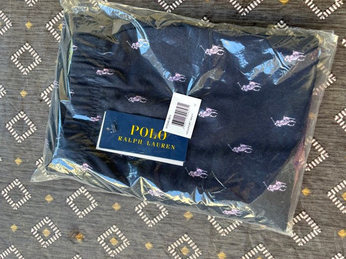 Pyjpant bleu marine et rose neuf - photo numéro 3