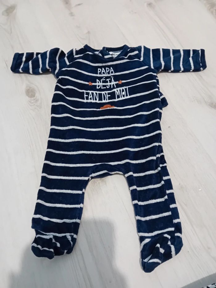 Lot de 5 pyjama gemo 3 mois - photo numéro 2