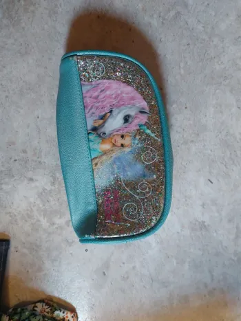 Plumier top model licorne turquoise