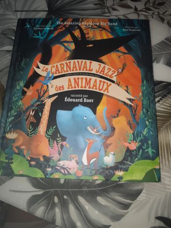 Album avec CD le carnaval jazz des animaux
