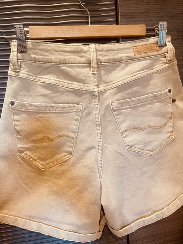 Short jean beige Bonobo 36 - photo numéro 2