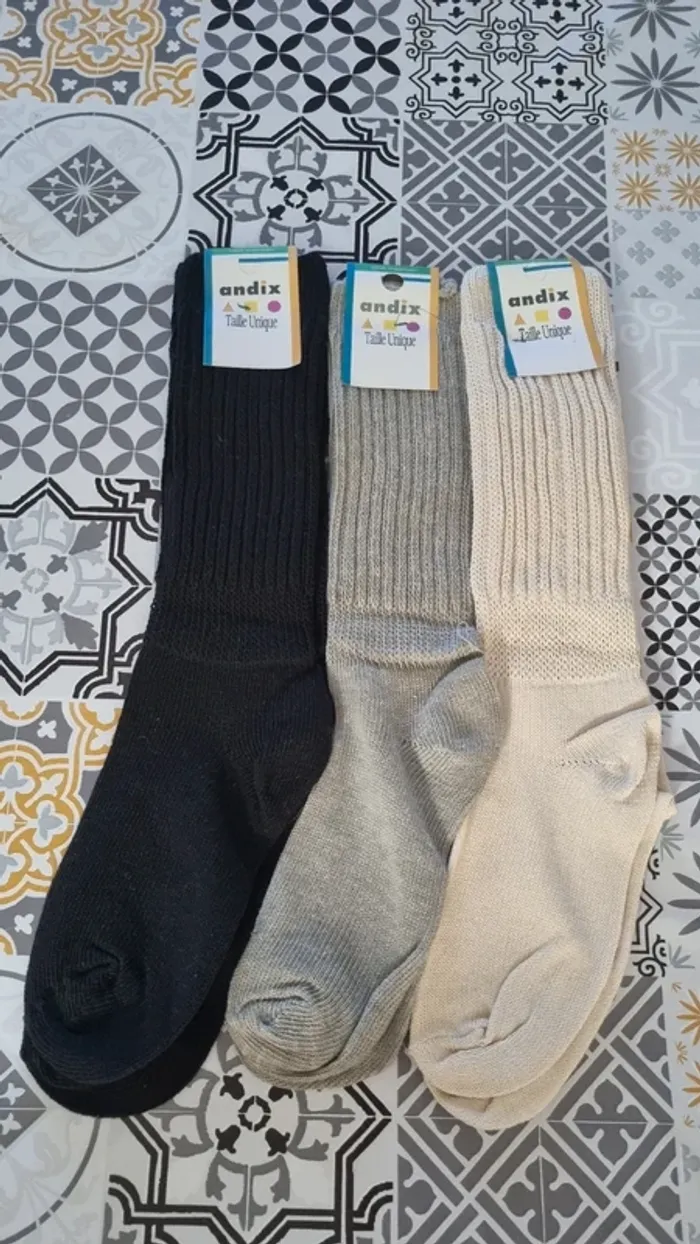 Chaussette taille unique neuve - photo numéro 2