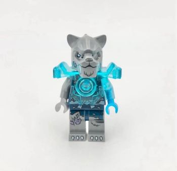 Lego Figurines Legends Of Chima : Stealthor, armure bleu transparente