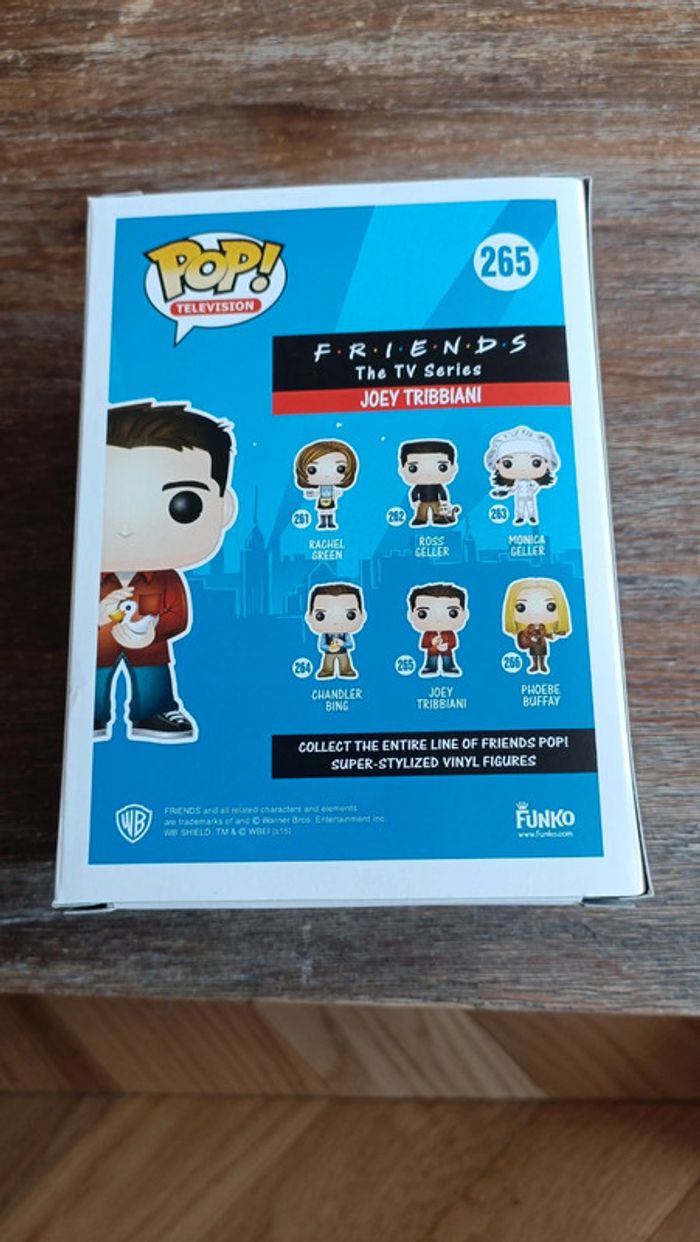 Funko pop Joey Tribbiani 275 - photo numéro 2