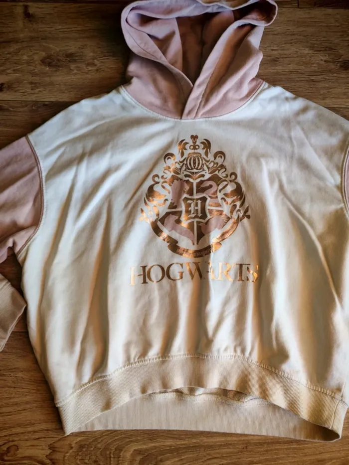 Sweat à capuche harry potter h et m 10_12 ans  hogwarts - photo numéro 3