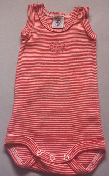 Body marinière Petit Bateau mixte
