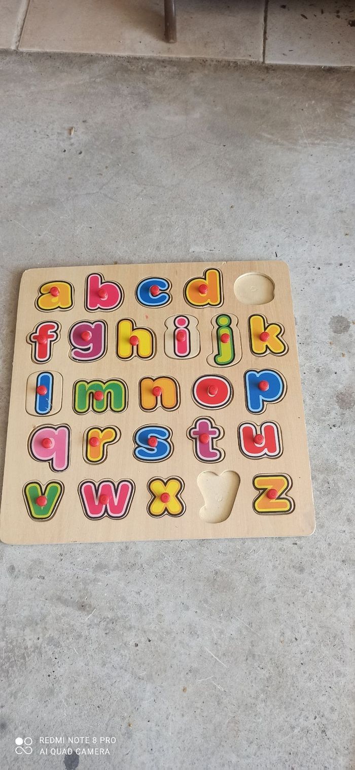Puzzle alphabet
