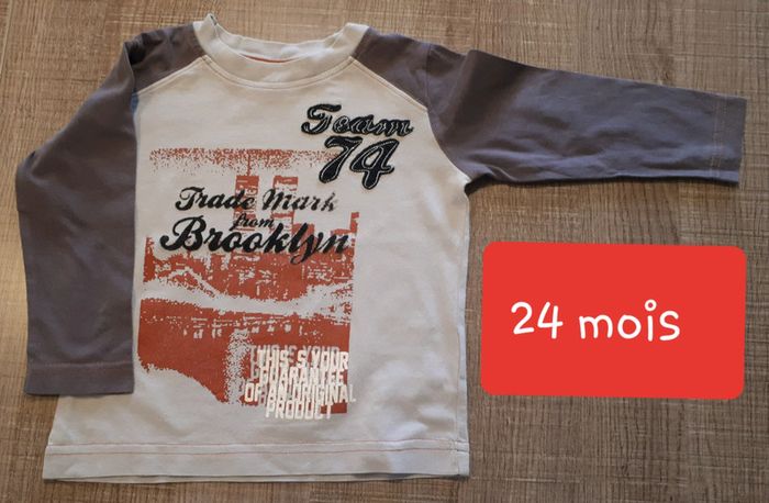 Tee-shirt manches longues neuf