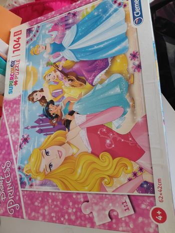 Puzzle princesse disney