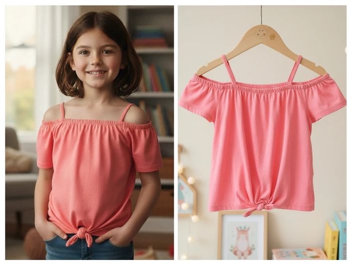 Haut a fine bretelles 8 ans - photo numéro 2