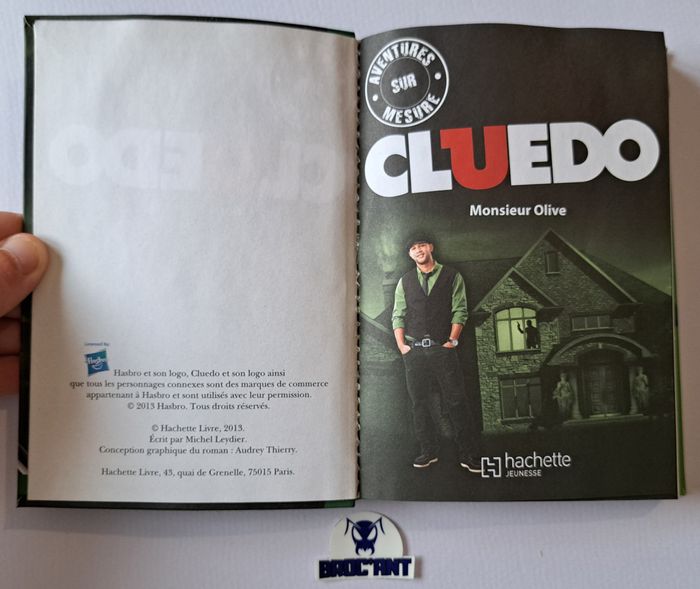 Roman Cluedo Monsieur Olive - C'est toi le héro 2013 - photo numéro 4