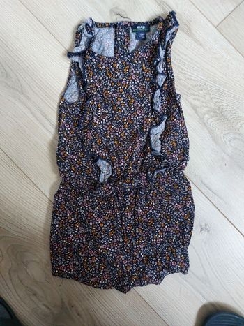 Combi short  bébé fille