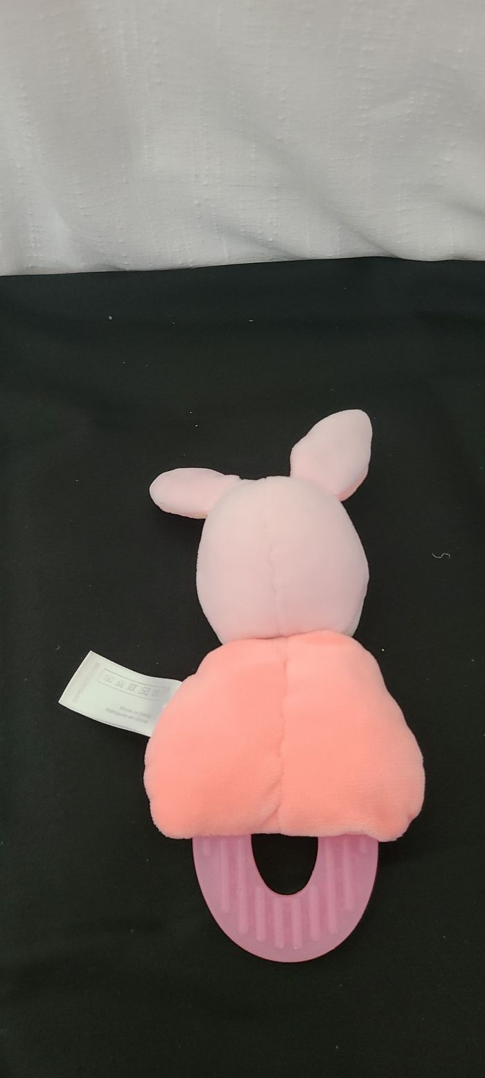 Hochet Rainbow lapin - 15 cm - photo numéro 3