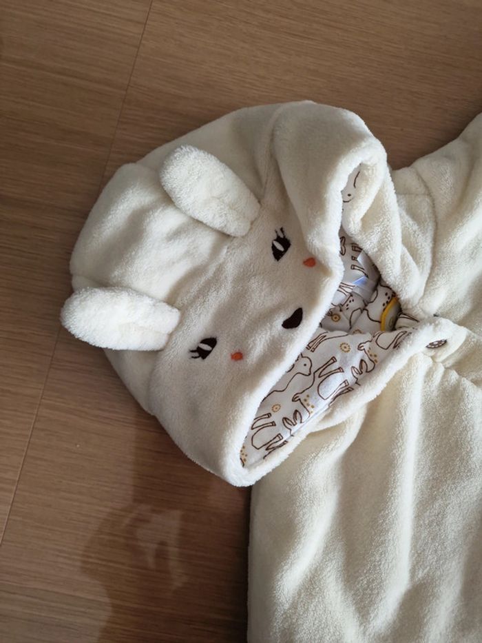 Manteau poncho fourrure lapin 🐰 orchestra - photo numéro 6