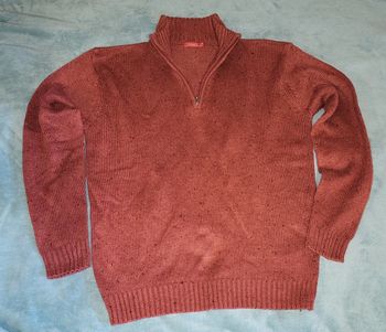 Pull Camionneur - 1/4 Zip 🧥 Tissaia - Taille M