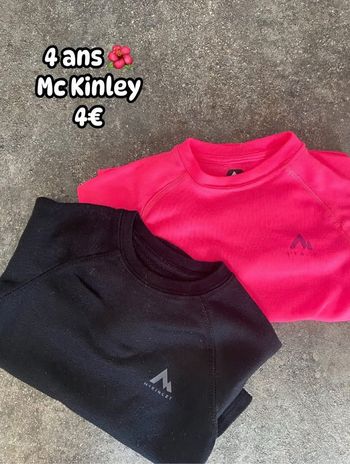 T-shirt 🌺 4 ans 🌺 Mc Kinley