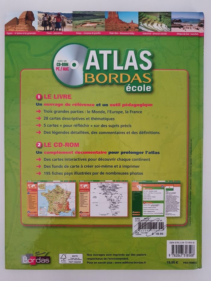 Atlas avec CD édition 2013 - photo numéro 3