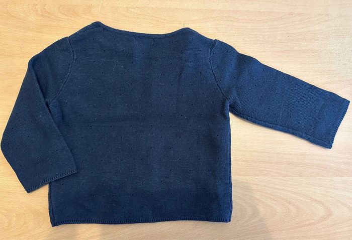 Gilet à boutons Kiabi 6/9mois - photo numéro 3