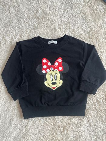 Sweat noir Minnie
