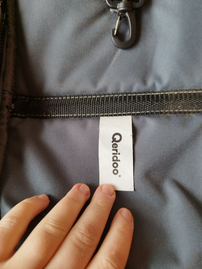 Hamac bébé pliable vélo avec harnais Qeridoo - photo numéro 7