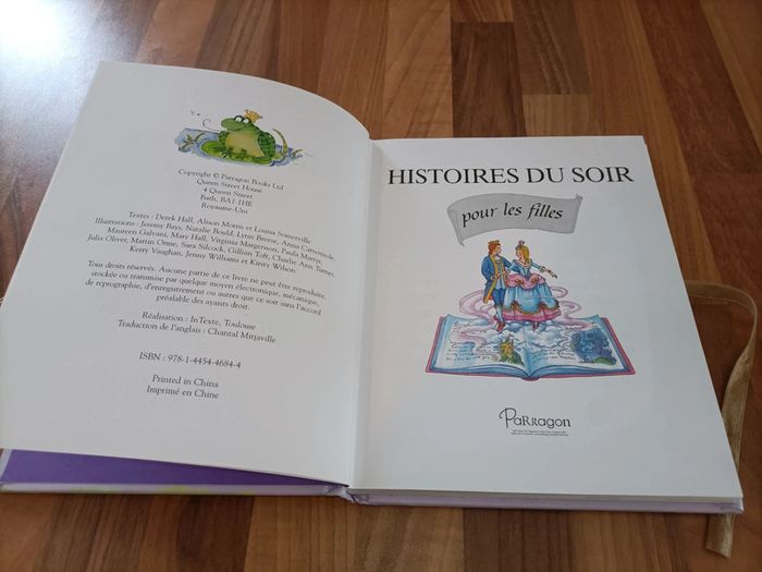 Livre Histoires du soir pour les filles - photo numéro 7