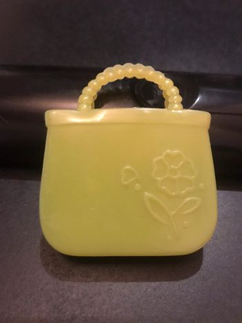 Sac jaune en plastique Pour poupée Barbie