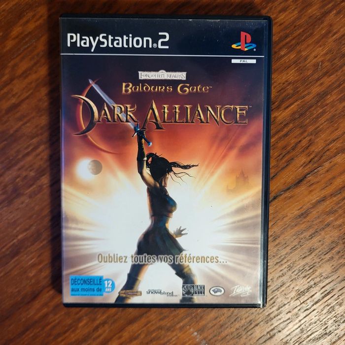 Baldur's Gate Dark Alliance PlayStation 2 ps2