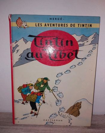Bande dessinée Tintin au tibet
