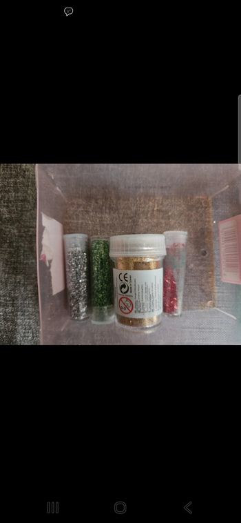 Lot de paillettes pour atelier créatif