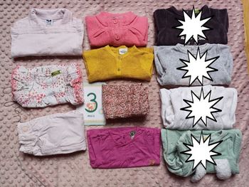 Lot tape à l'œil 3 mois