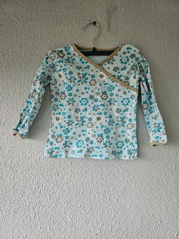 Blouse fleurie pour fille