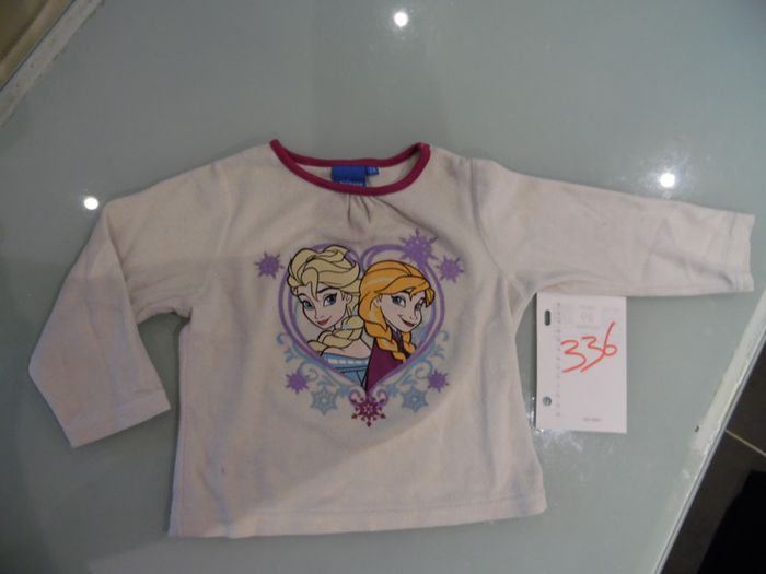 haut de pyjama 2 ans Disney princesse
