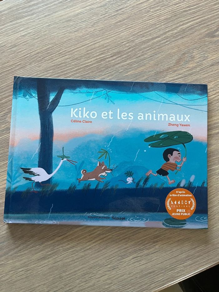 Livre kiko et les animaux