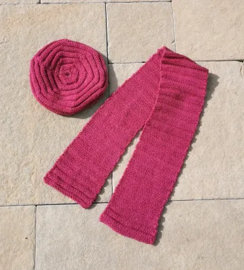 Ensemble béret écharpe