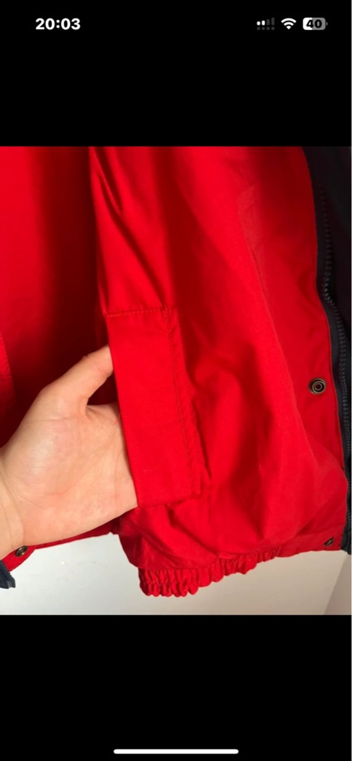 Veste sans manches réversible bleu marine et rouge mixte taille XL garçon et 46 femme - photo numéro 5