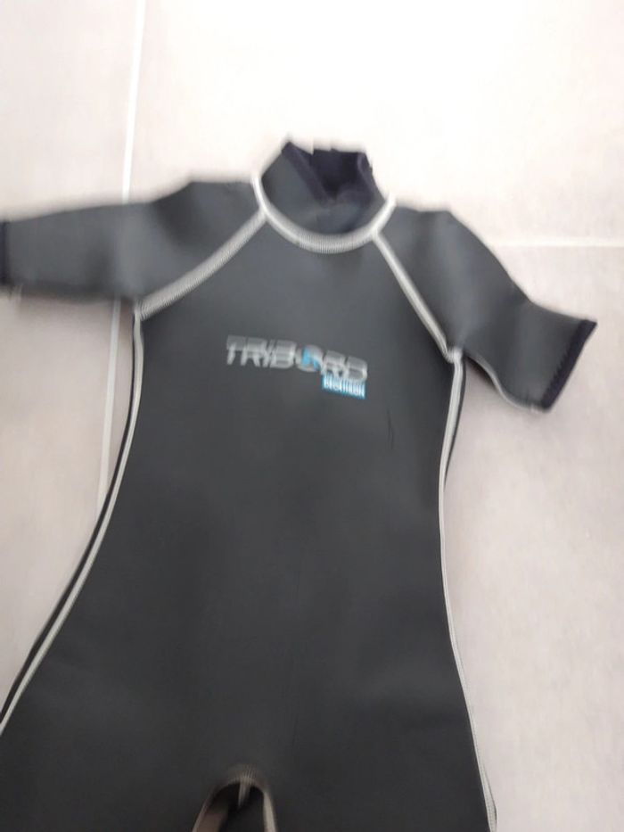 Combinaison surf shorty néoprène 4/5 ans - photo numéro 2