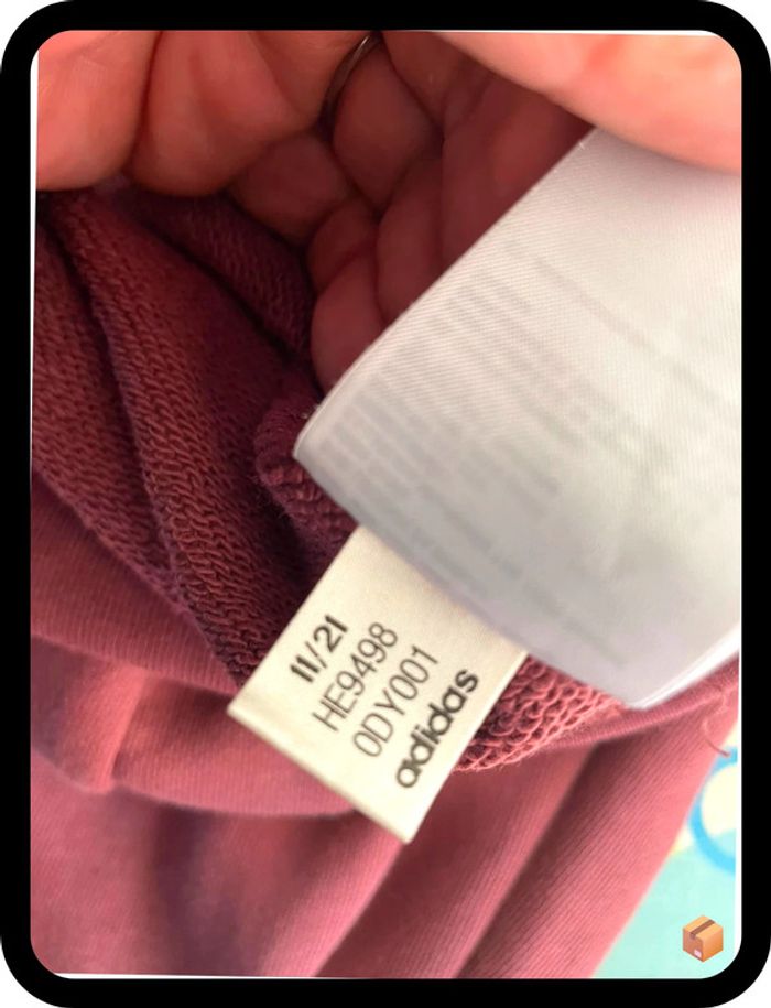 Sweat Adidas Originals – Homme – Taille M – Bordeaux – Comme neuf - photo numéro 6